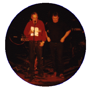 Kees und Ron bei der Begr��ung